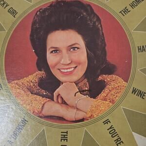 Loretta Lynn's Greatest Hits Vinyl Record Album 1968 MCA Early  Country Hits